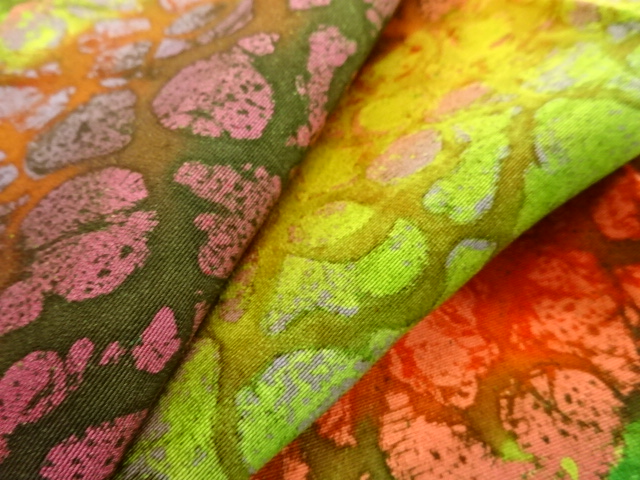  唐草模様道行コート